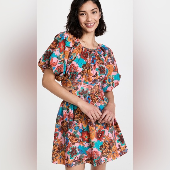 Love The Label Arya Dress  Arya Dress Size Medium Color Pink - Picture 1 of 9